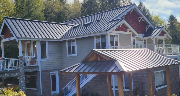 Roofing siding combinations cedar